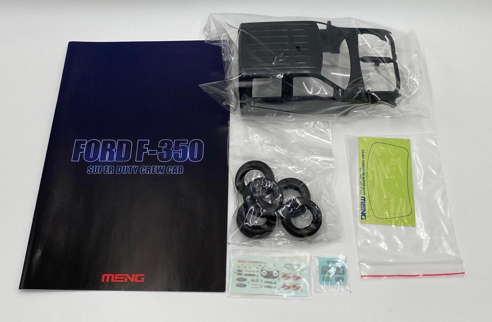 Ford F-350 SUPER DUTY CREW CAB Meng Model | No. CS-001 | 1:24