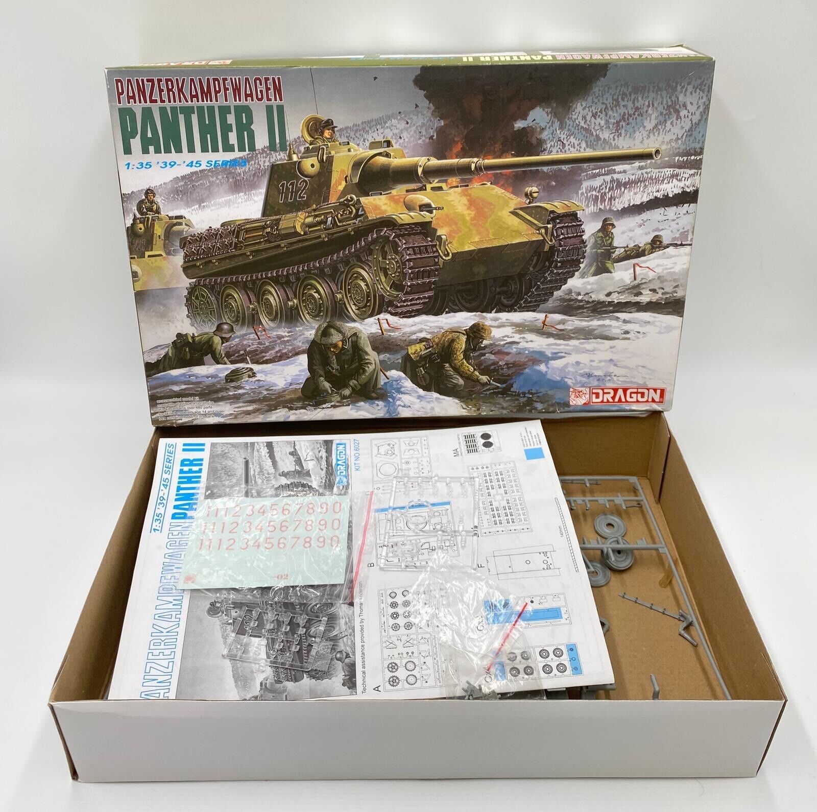 Dragon 1/35 Pz.Kpfw.V Panther II # 6027 Spares & Repairs