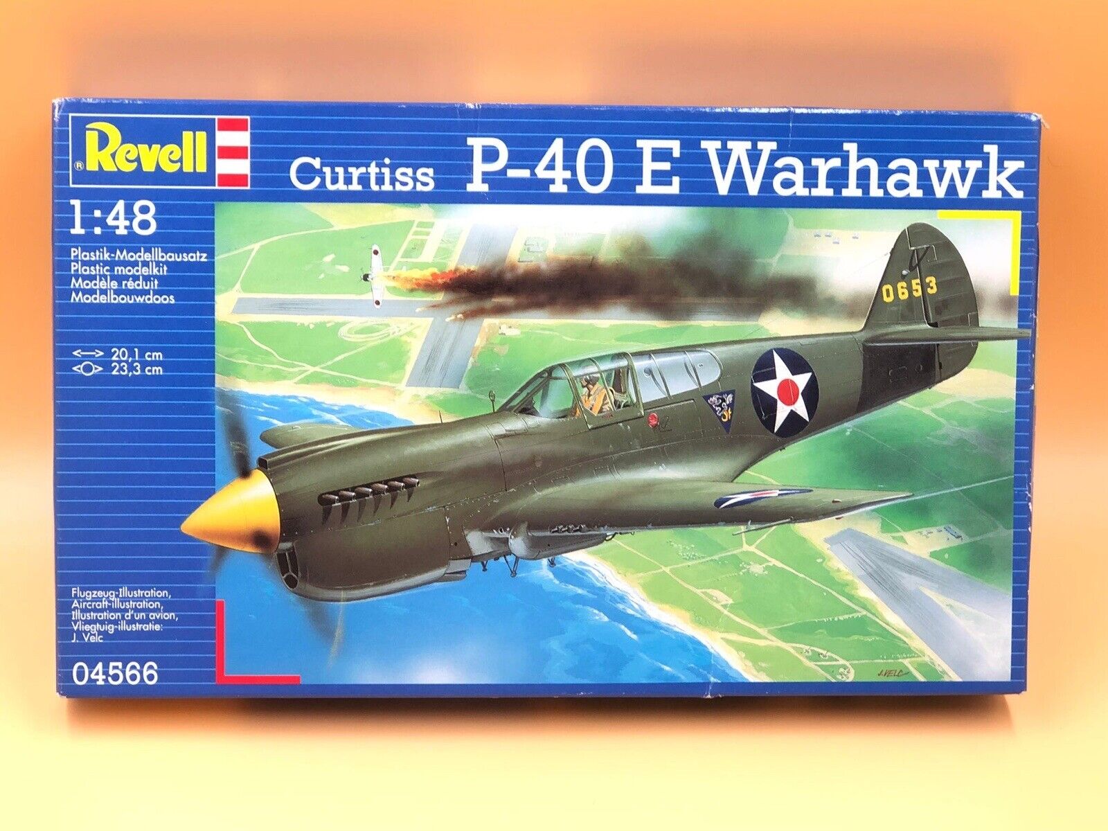 Curtiss P-40E WarhawkRevell | No. 04566 | 1:48