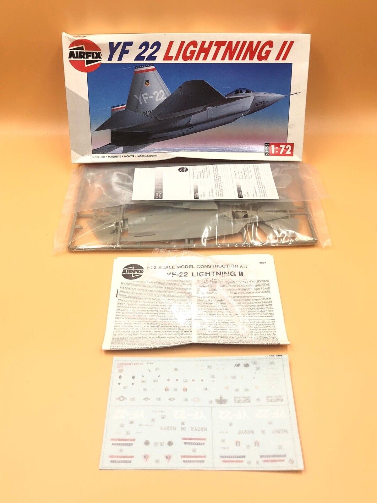 AIRFIX 1:72 YF-22 LIGHTNING II    05027