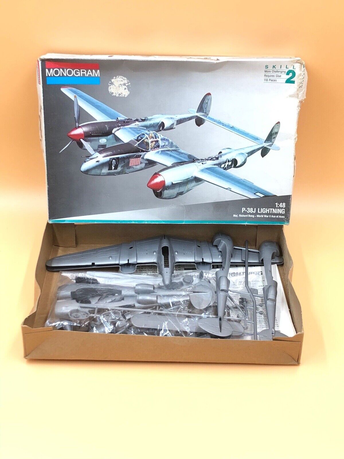 P-38J Lightning Maj. Richard Bong Monogram | No. 5479 | 1:48