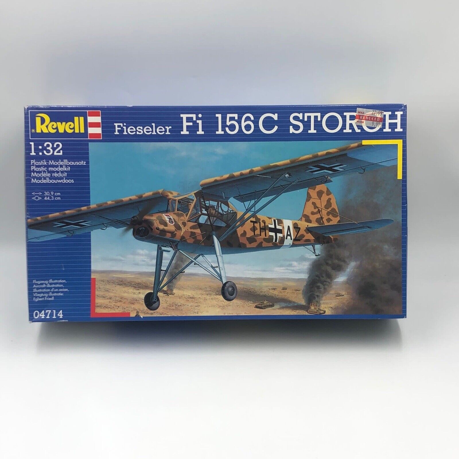 Revell 046714 Fieseler Fi-156C Storch 1/32 Scale - Factory Sealed