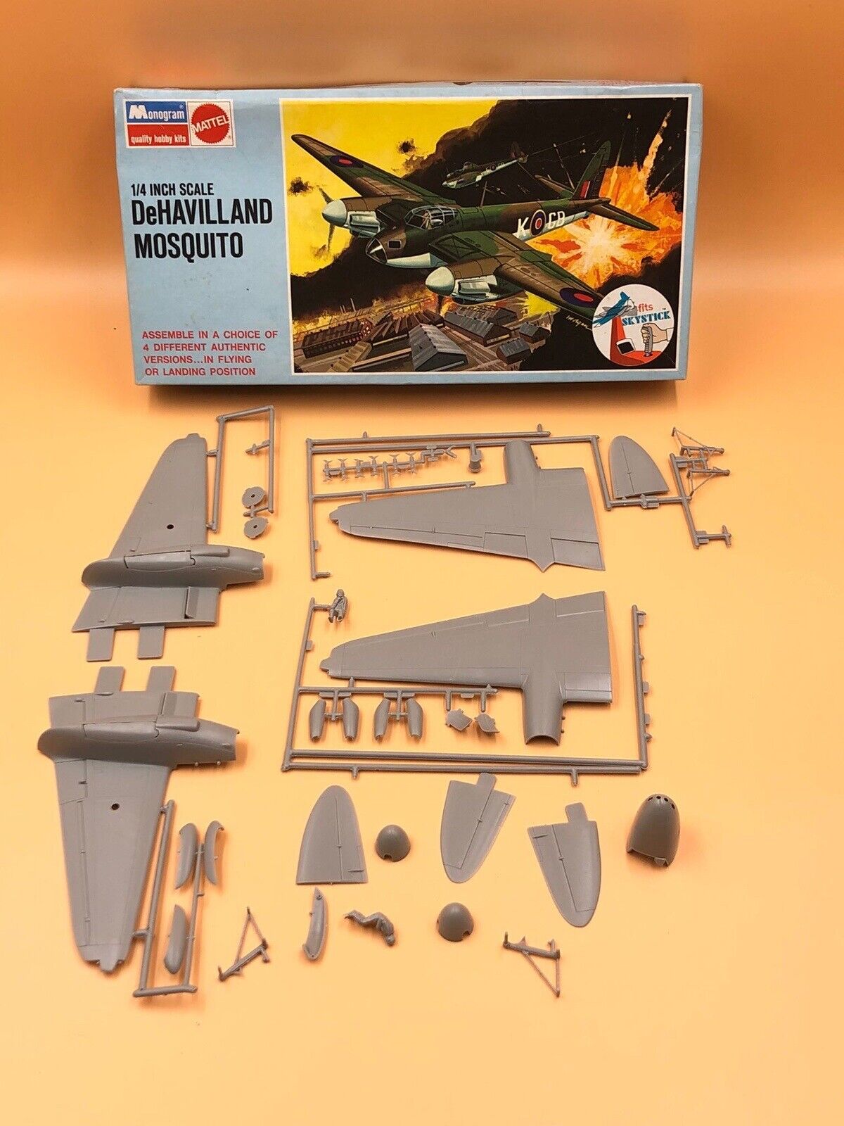 De HAVILLAND Mosquito Fits Skystick Monogram/Mattel | No. 6849 | 1:48