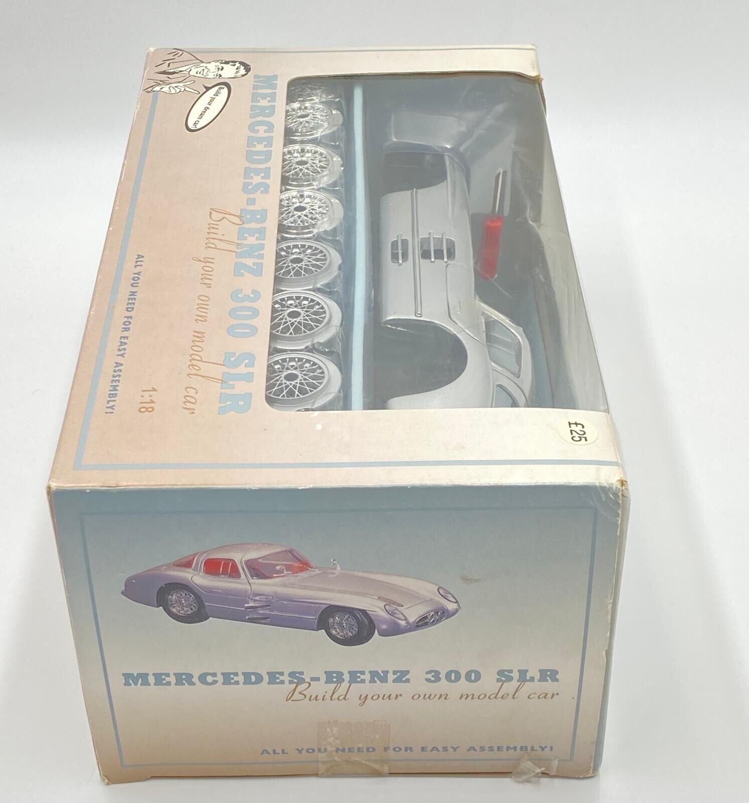 1:18 M&S Mercedes Benz 300 SLR diecast model kit