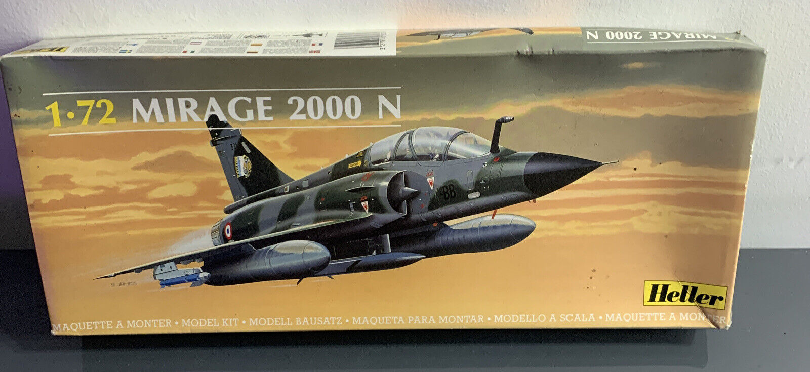 Heller France 1:72 Mirage 2000 N Fighter Bomber. #80356