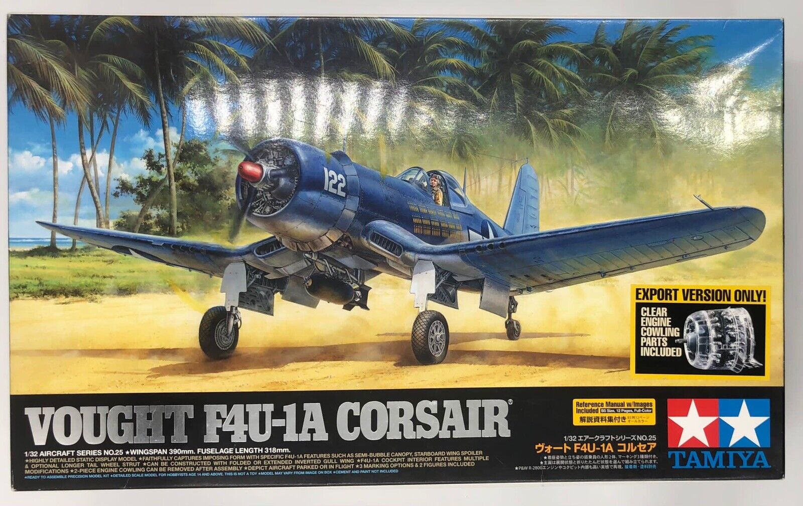 Vought F4U-1A Corsair Tamiya | No. 60325 Export Version | 1:32