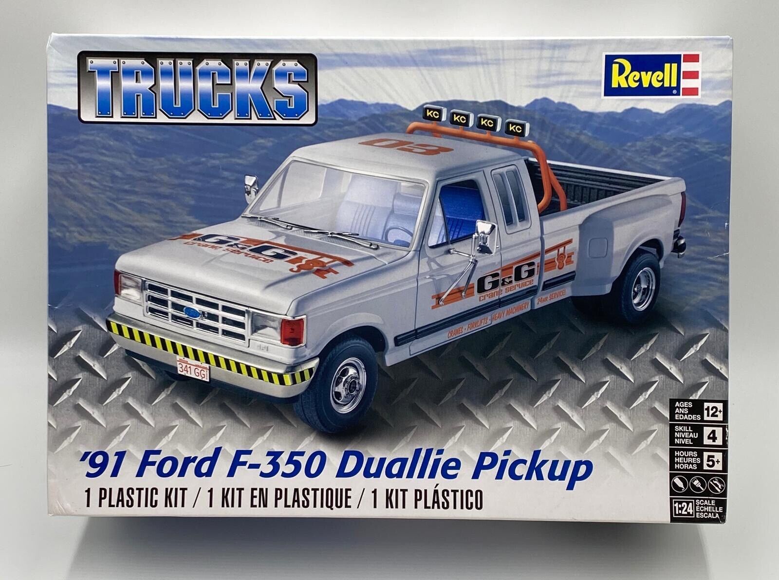 '91 Ford F-350 Duallie Pickup Trucks Revell | No. 85-4376 | 1:24