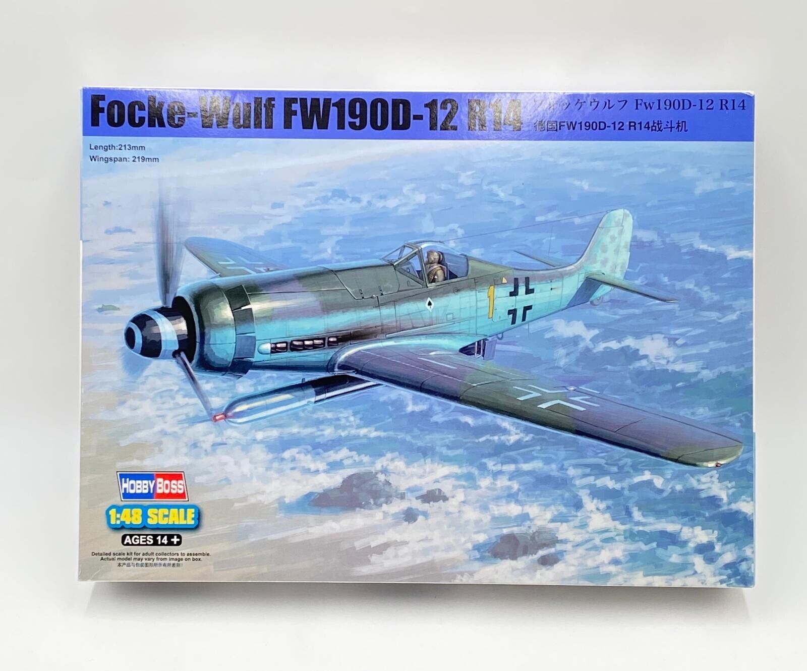 Hobbyboss 81720 1:48th scale Focke-Wulf FW190D-12 R14