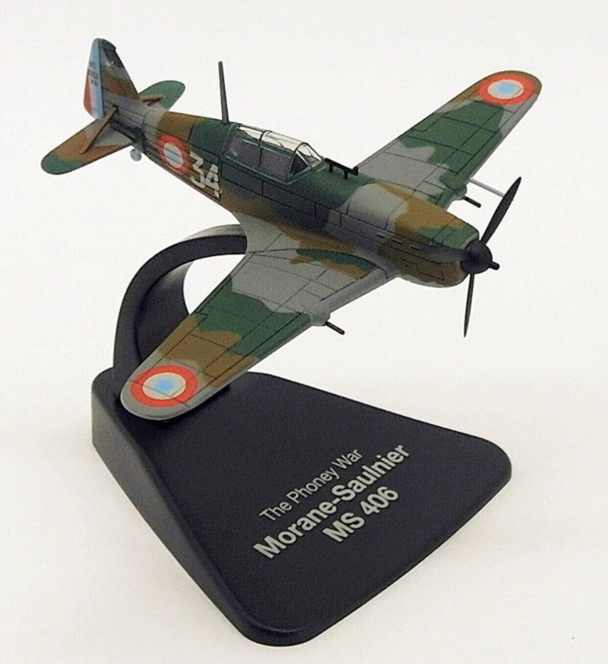 Atlas Editions 1/72 Scale 4 909 331 - Morane-Saulnier MS 406 The Phoney War