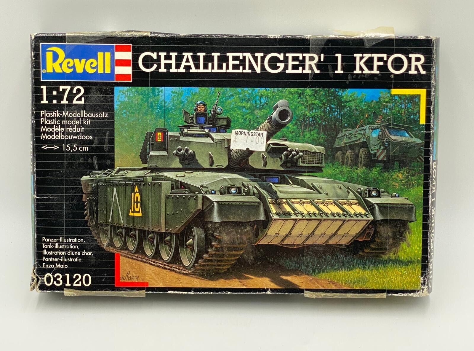 Revell 1/72 Challenger 1  KFOR Main Battle Tank No 03120