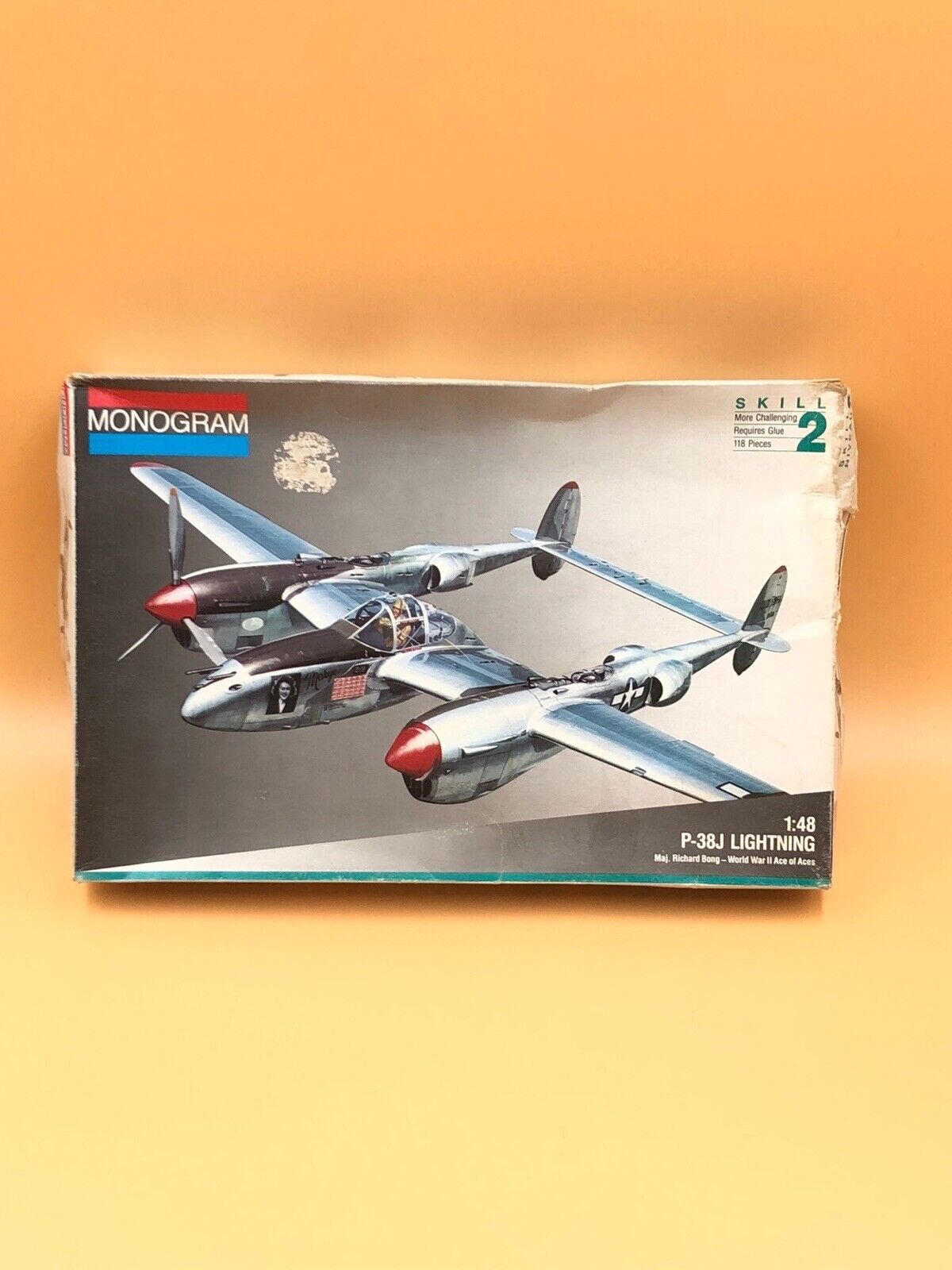 P-38J Lightning Maj. Richard Bong Monogram | No. 5479 | 1:48