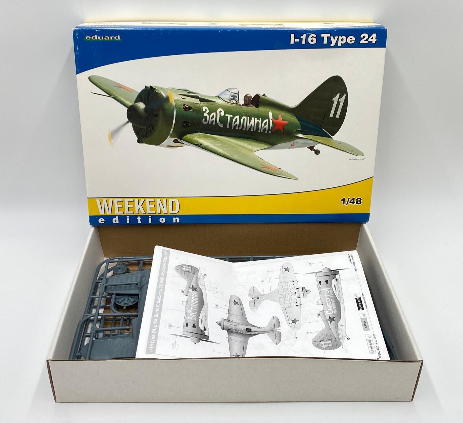 I-16 Type 24 Weekend Edition Eduard | No. 8468 | 1:48